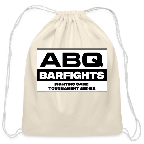 ABQ Barfights - Cotton Drawstring Bag