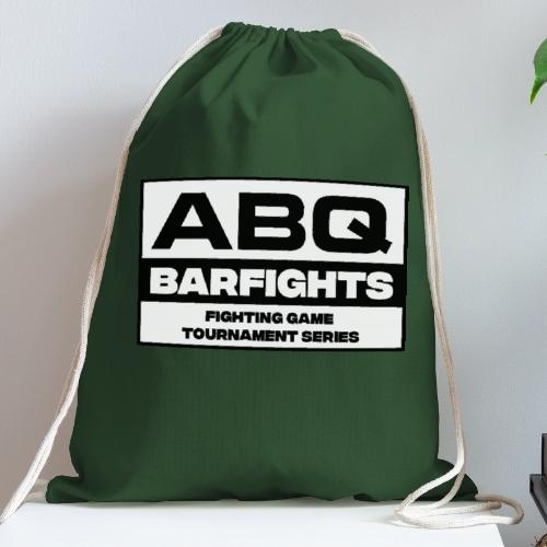 ABQ Barfights - Cotton Drawstring Bag