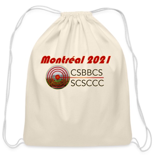 CSBBCS 2021 Transparent Logo - Cotton Drawstring Bag