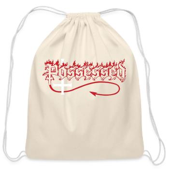 Take it Possed hrd core bnd - Cotton Drawstring Bag - natural - Front