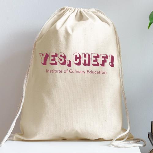Yes, Chef! - Cotton Drawstring Bag