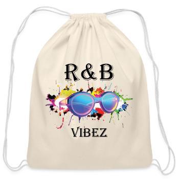 Hip Hop Neon Splash Sunglasses  - Cotton Drawstring Bag - natural - Front