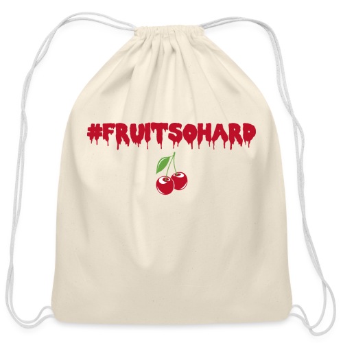 #fruitsohard cherries womens tee - Cotton Drawstring Bag