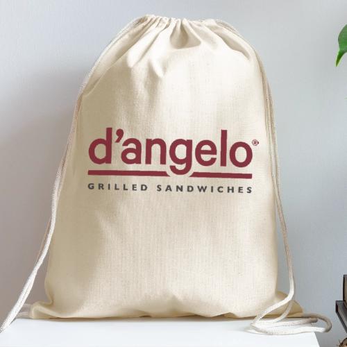 D'Angelo Logo - Cotton Drawstring Bag