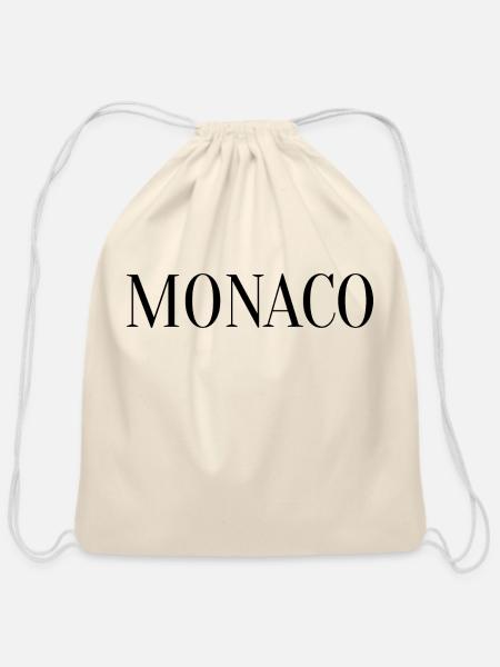 Monaco - Cotton Drawstring Bag - natural