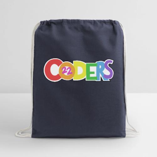 coders22 Logo - Cotton Drawstring Bag