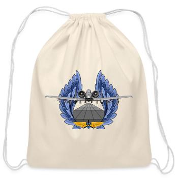 A-10 Thunderbolt - Cotton Drawstring Bag - natural - Front