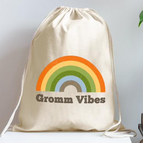 Gromm Vibes - Cotton Drawstring Bag