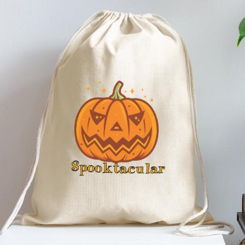 Spooktacular - Cotton Drawstring Bag