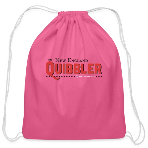 The New England Quibbler - Cotton Drawstring Bag