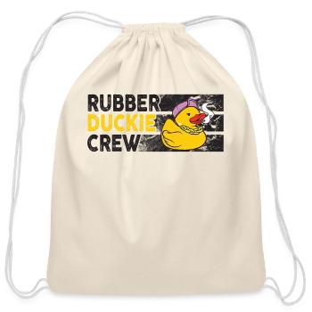 Rubber Duck Rubber Duckie Crew - Cotton Drawstring Bag - natural - Front