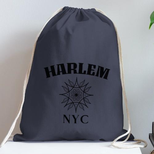 Harlem Style Graphic - Cotton Drawstring Bag