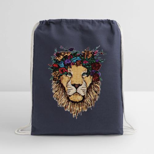 Crown of beauty - Cotton Drawstring Bag