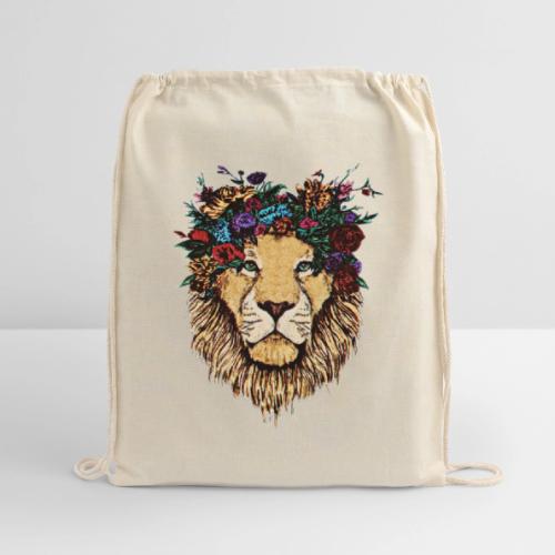 Crown of beauty - Cotton Drawstring Bag