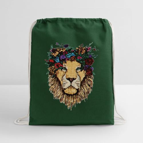 Crown of beauty - Cotton Drawstring Bag