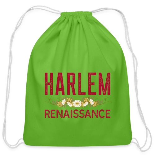 Harlem Renaissance Era - Cotton Drawstring Bag