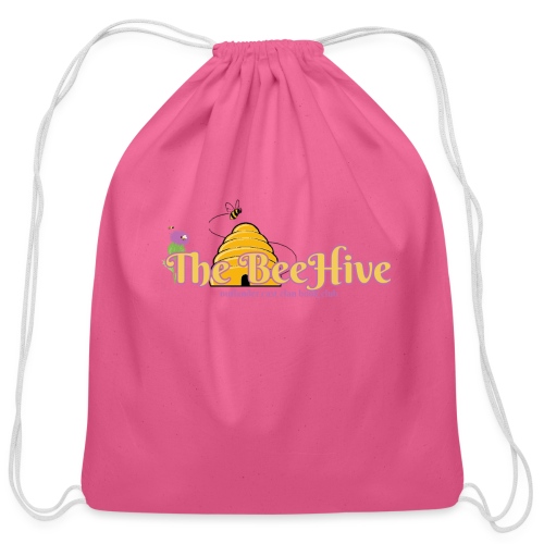 The BeeHive Logo - Cotton Drawstring Bag