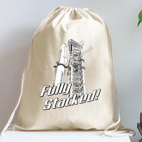 Fully Stacked - Cotton Drawstring Bag