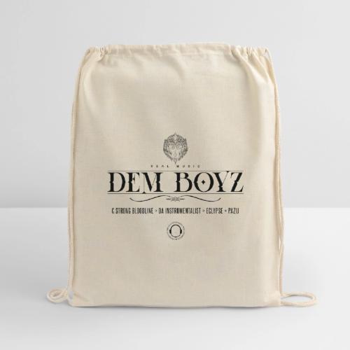 DemBoyz Roll Call (Black Edition) - Cotton Drawstring Bag
