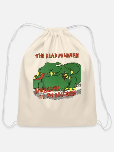 The Dead Milkmen - Cotton Drawstring Bag - natural