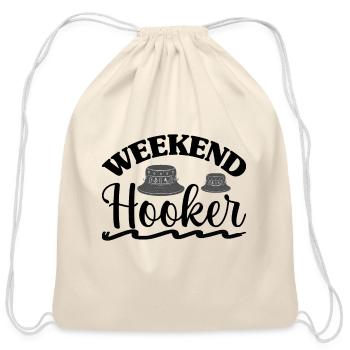 WEEKEND Hooker - Cotton Drawstring Bag - natural - Front
