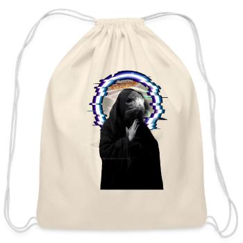 Eye Of Horus Disciple Of The First Light - Cotton Drawstring Bag - natural - Front