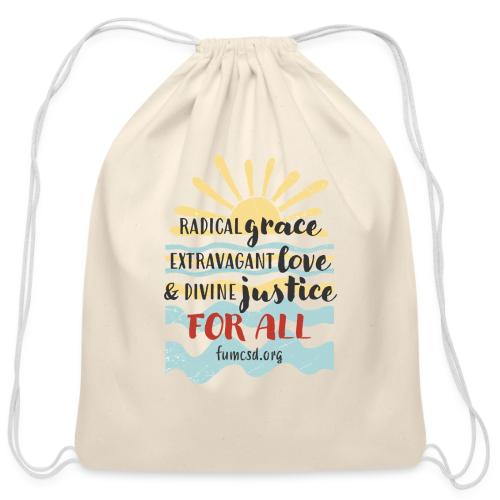 Beachy FUMCSD - Cotton Drawstring Bag