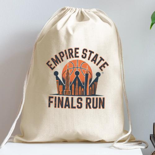 Empire State Finals Run - Cotton Drawstring Bag