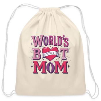 Celebrate Your Amazing Mother for the MOM Mother - Cotton Drawstring Bag - natural - Front