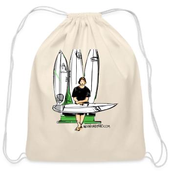 John John Florence Quiver - Cotton Drawstring Bag - natural - Front