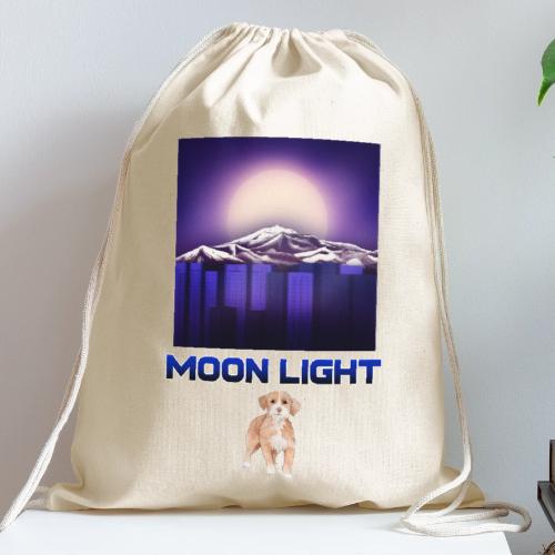 Moon Light - Cotton Drawstring Bag