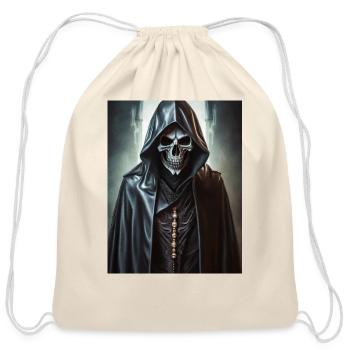 dengue human - Cotton Drawstring Bag - natural - Front