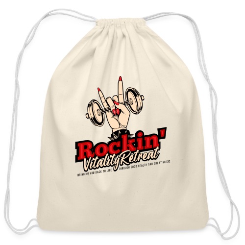 Rockin Vitality Retreat - Cotton Drawstring Bag