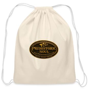 Prehistoric Soul Emblem - Cotton Drawstring Bag - natural - Front