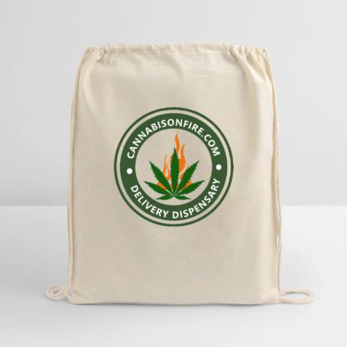 Cannabis On Fire T-shirts Legalize Cannabis - Sac à cordon en coton