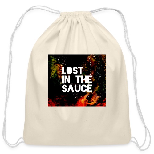 Lost in the Sauce - Cotton Drawstring Bag