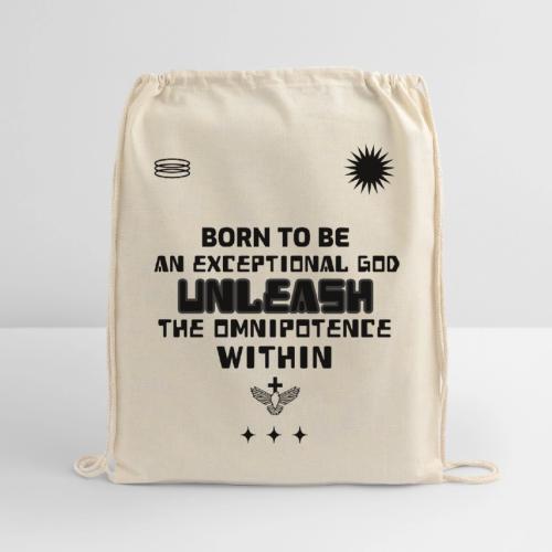 Unleash The Omnipotence Within - Cotton Drawstring Bag
