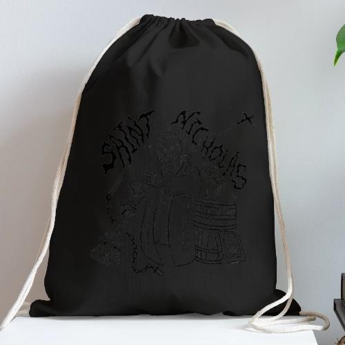 Saint Nicholas - Cotton Drawstring Bag
