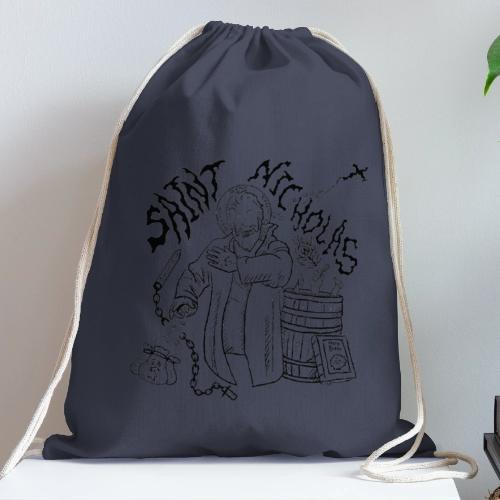 Saint Nicholas - Cotton Drawstring Bag