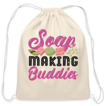 Soap Making Crafting Soap Making - Cotton Drawstring Bag - natural - Front