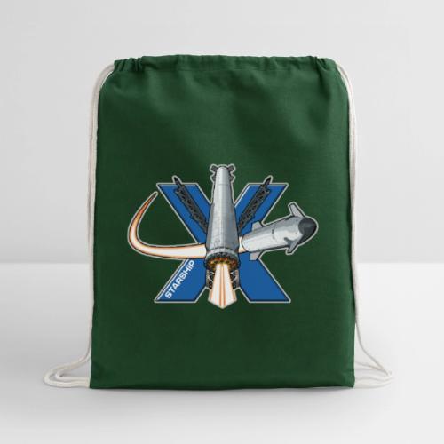 Starship X - Cotton Drawstring Bag