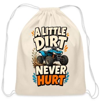 Dirt Trail Warrior ATV - Cotton Drawstring Bag - natural - Front