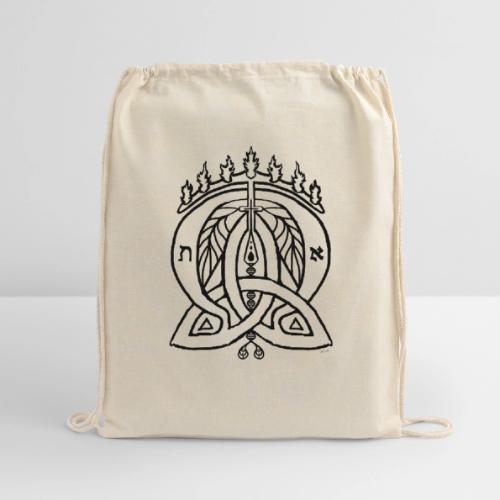 Alpha Omega Trinity - Cotton Drawstring Bag