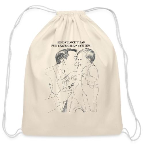Dad Joke Blueprint T-Shirt - Cotton Drawstring Bag