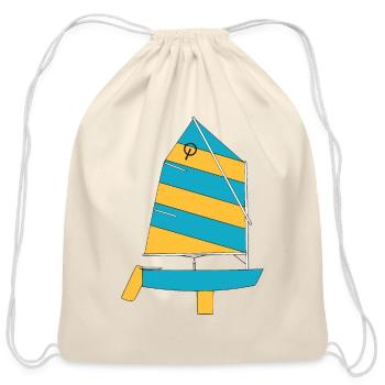 Optimist - Cotton Drawstring Bag - natural - Front