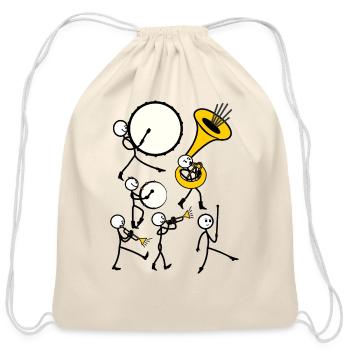 Fanfare groep 2 - Cotton Drawstring Bag - natural - Front