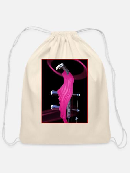 Musical - Cotton Drawstring Bag - natural