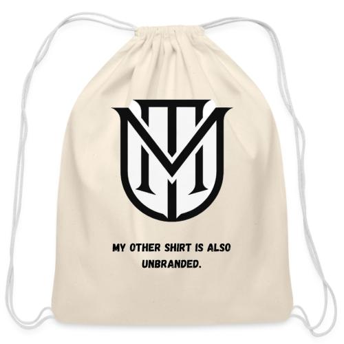 My Other Shirt Is Also Unbranded T-Shirt | Quiet L - Cotton Drawstring Bag