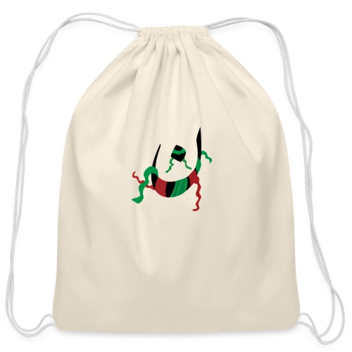 T-shirt_letter_N - Cotton Drawstring Bag