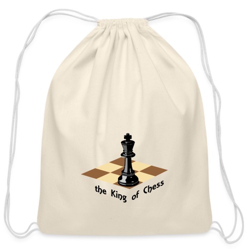 King Of Chess - Cotton Drawstring Bag